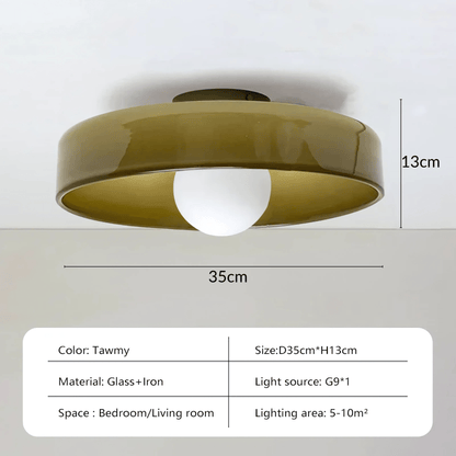 Modern Round Ceiling Lamp Adjustable Wall Light