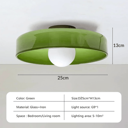 Modern Round Ceiling Lamp Adjustable Wall Light