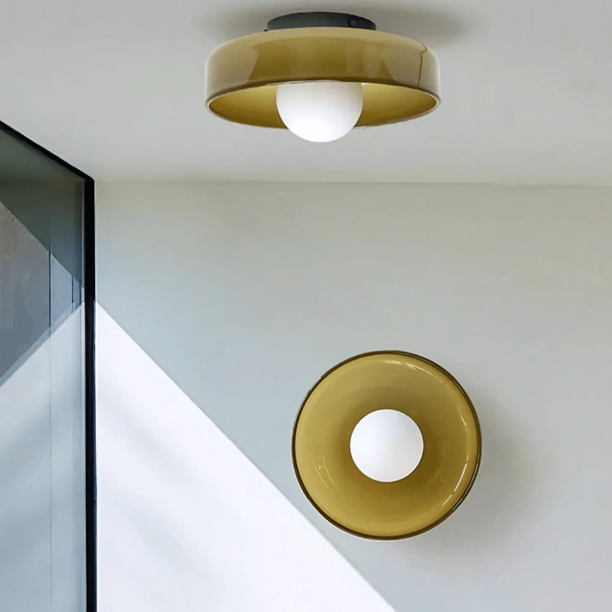 Modern Round Ceiling Lamp Adjustable Wall Light - Luxicro