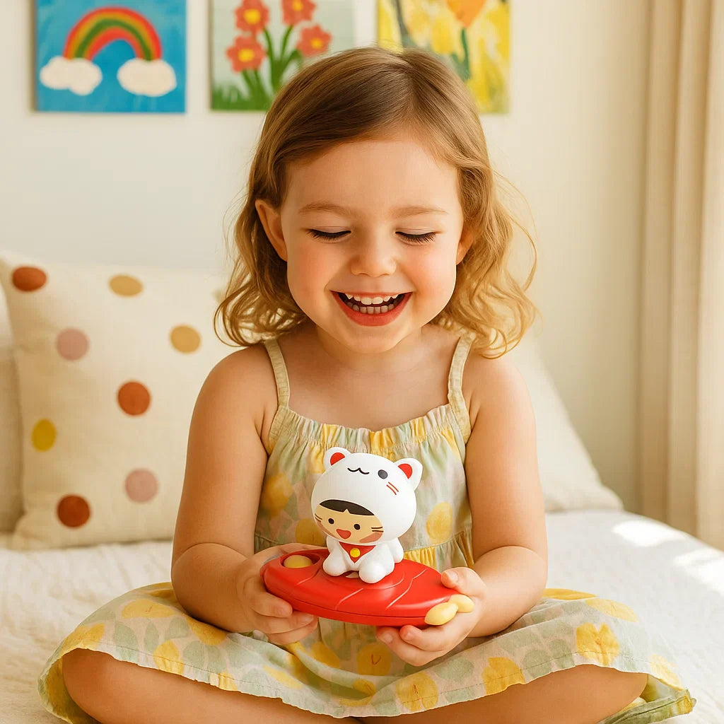 Fun Interactive Suction Cup Learning Spinner Toy