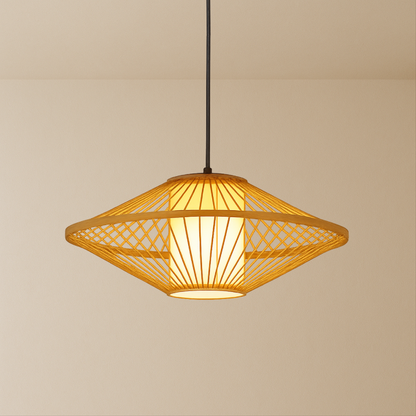 Eco Friendly Bamboo Hanging Lamp