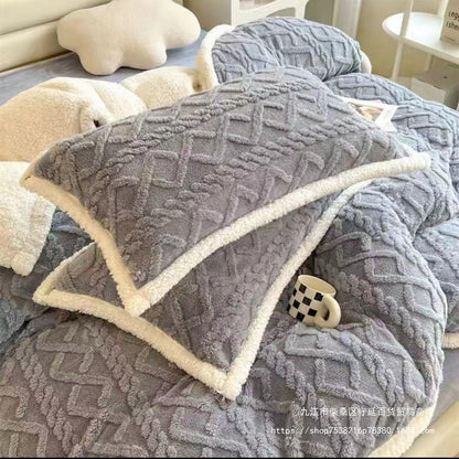 Cozy Warm Fleece Duvet for Cold Nights