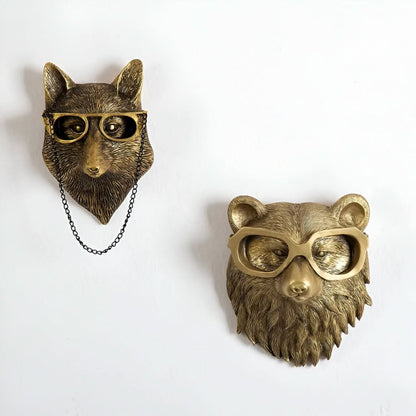 Vibrant Zoo Theme Wall Hook Decorations