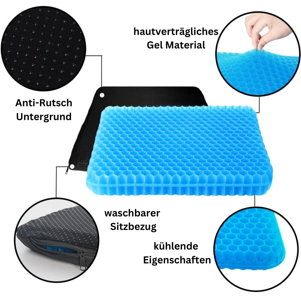 Ergonomic Memory Foam Desk Chair Cushion