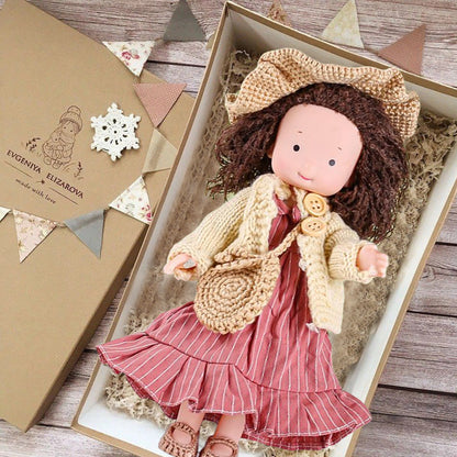 Artisan Wooden Baby Doll