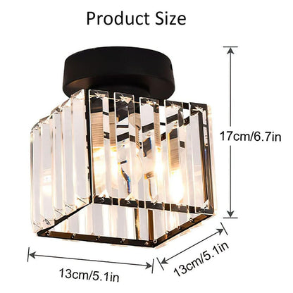 Elegant Glass Hanging Light Fixture