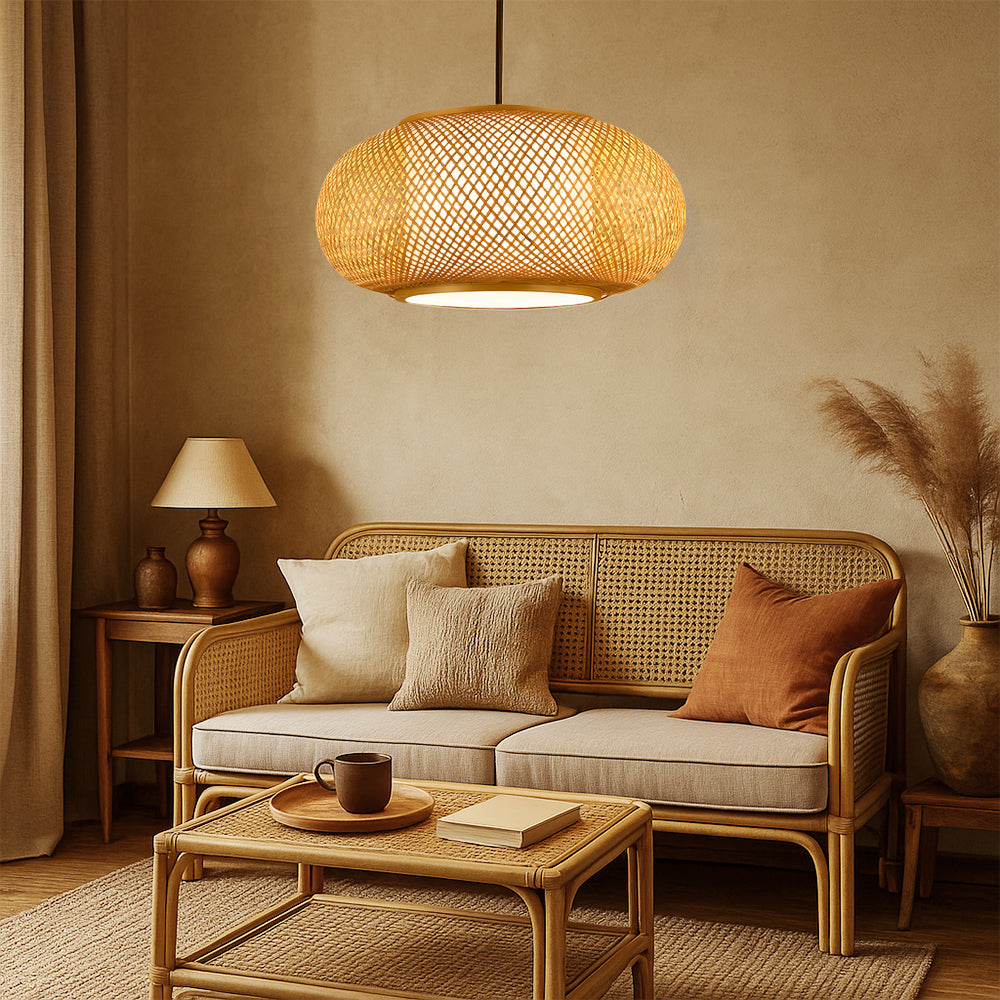 Natural Bamboo Pendant Lamp