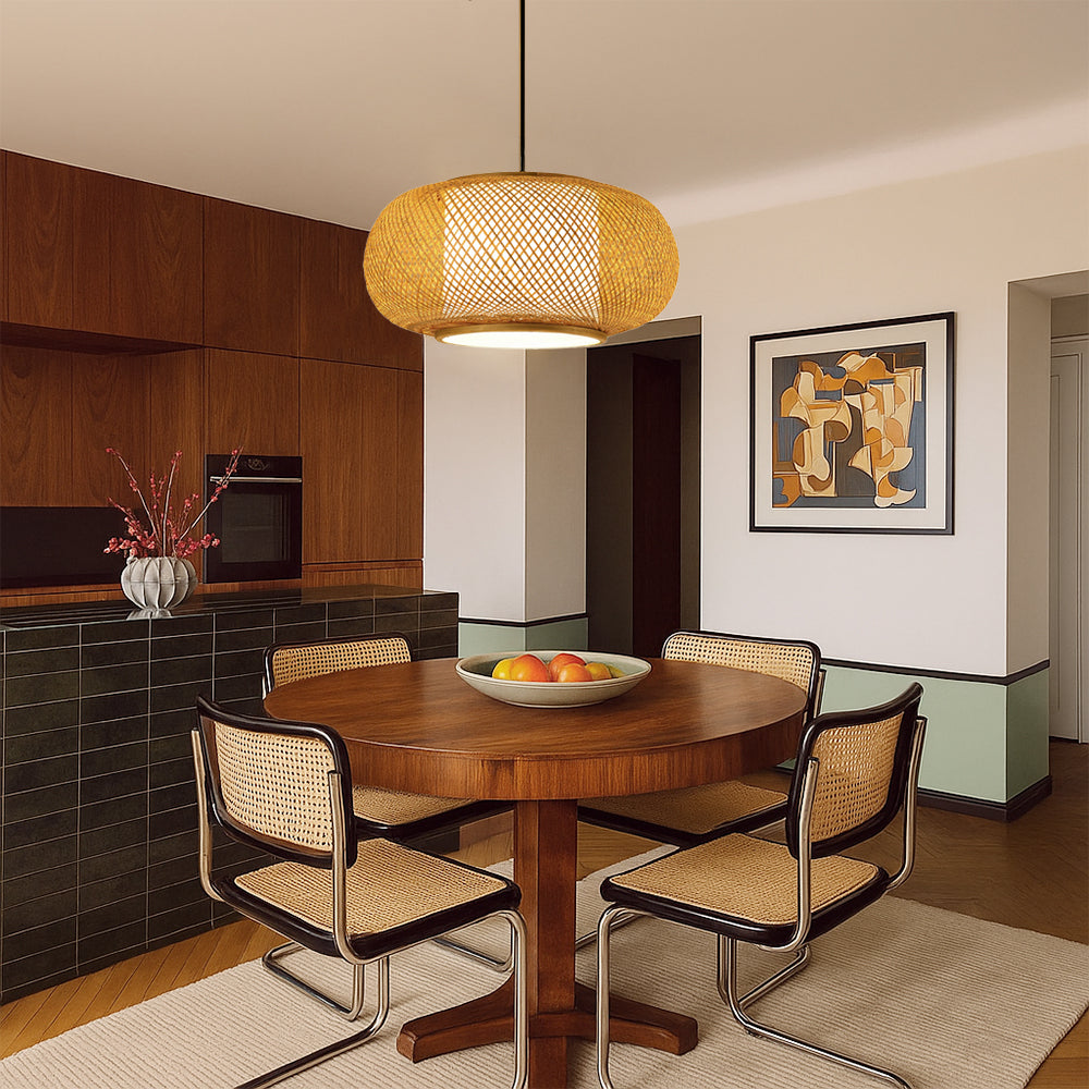 Natural Bamboo Pendant Lamp - Luxicro