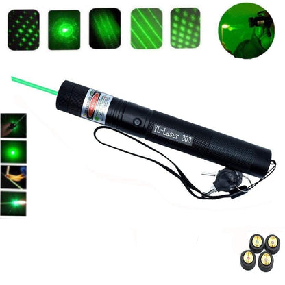 Bright Green Laser Pointer Long Range Presentation Tool - Luxicro
