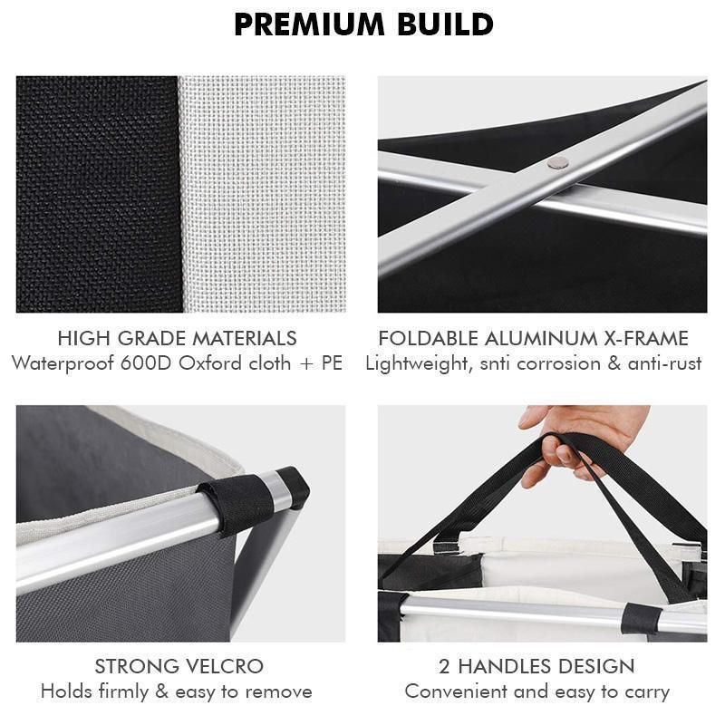 Foldable Laundry Sorting Hamper