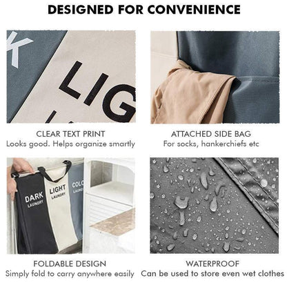 Foldable Laundry Sorting Basket