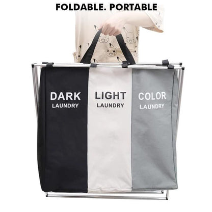 Foldable Laundry Sorting Hamper