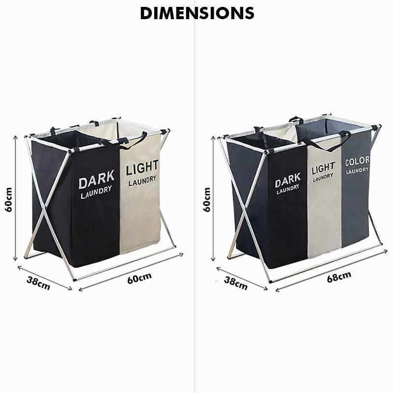 Foldable Laundry Sorting Hamper