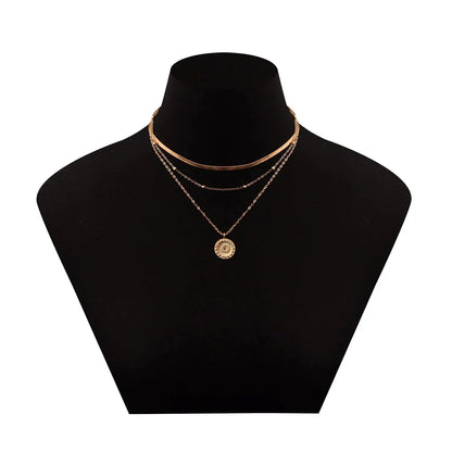 Dainty Floral Pendant Necklace Gift Set