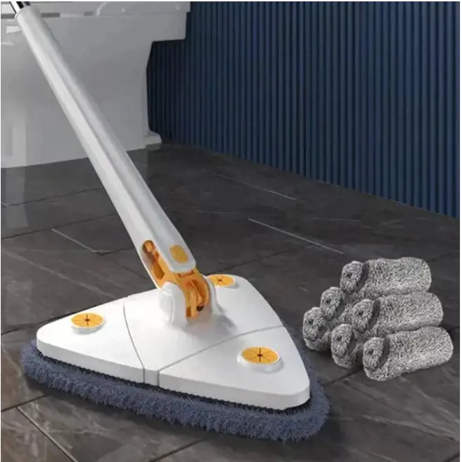 Rotating Head Mop - Quick Floor Cleaning Tool