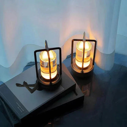 Elegant Clear Office Table Lamp