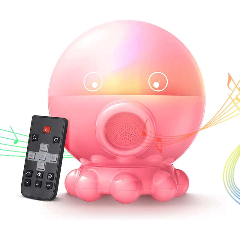 Bright LED Night Lamp with Built-in Music Player - Luxicro