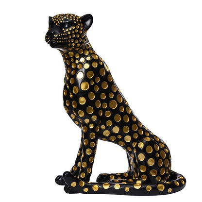 Wild Cat Figurine Decoration