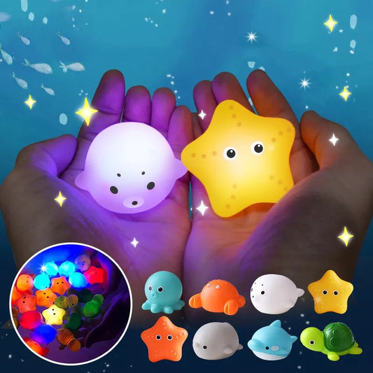 Bright Colored Childrens Bathroom Lamp Toy - Luxicro