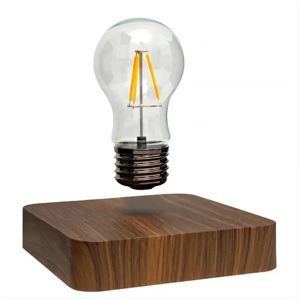 Sleek Wooden Base LED Table Lamp