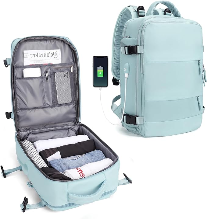 Durable Hiking Backpack with Built-in USB Port