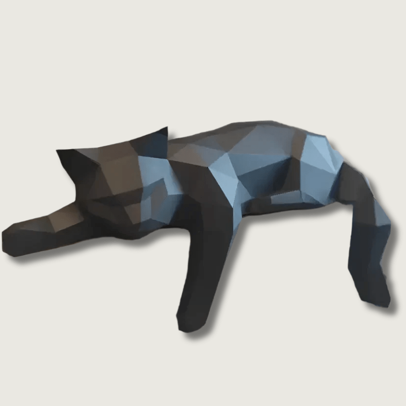 Cute Kitty Figurine Home Decor