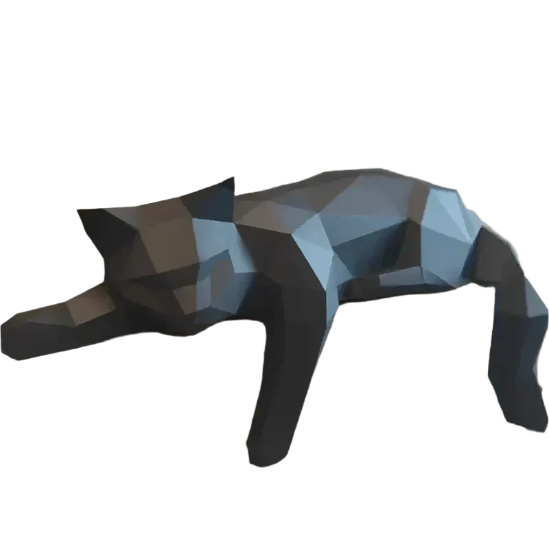 Stylish Cat Statue for Home Decoration - Luxicro