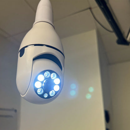 Wireless Home Security Light Bulb Camera