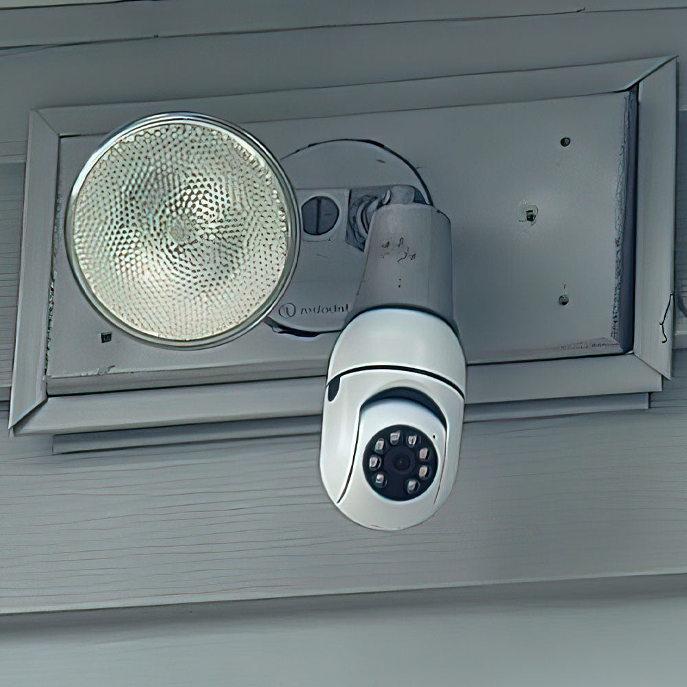 Wireless Home Security Light Bulb Camera