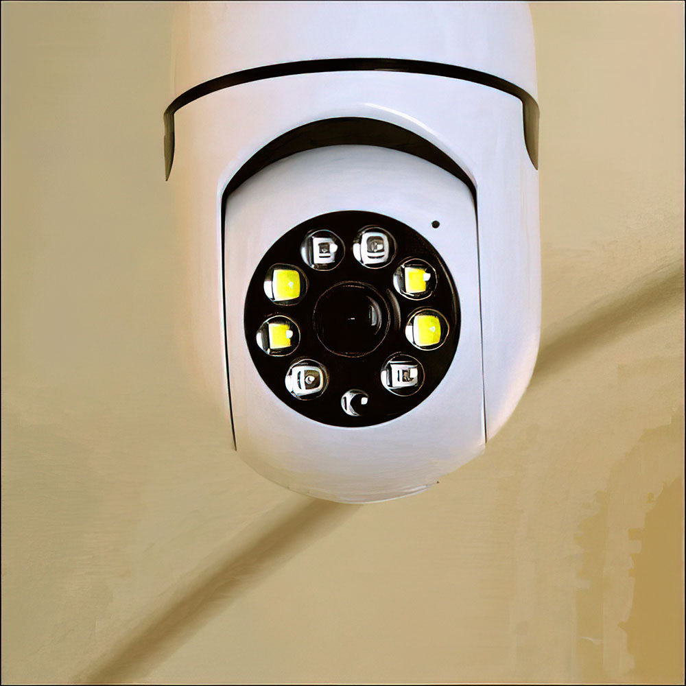 Wireless Home Security Light Bulb Camera