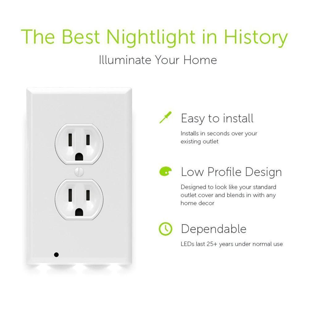 Intelligent LED Socket Cover Plate