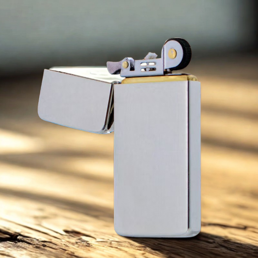 Compact Water Resistant Metal Lighter - Luxicro
