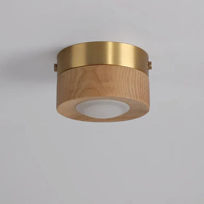 Cozy Wood Nightstand Lamp