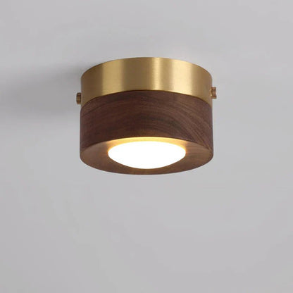 Cozy Wood Nightstand Lamp