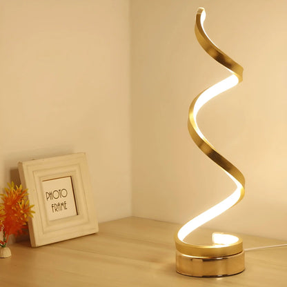 Bright Spiral LED Desk Light - Eco Friendly & Adjustable