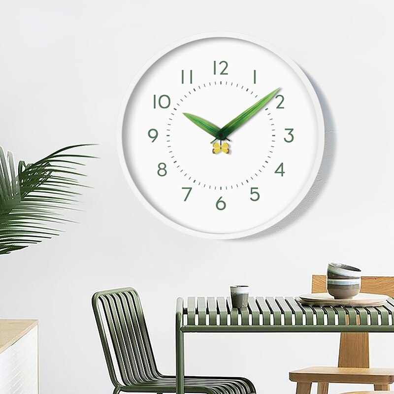 Natural Wood Bird Wall Clock