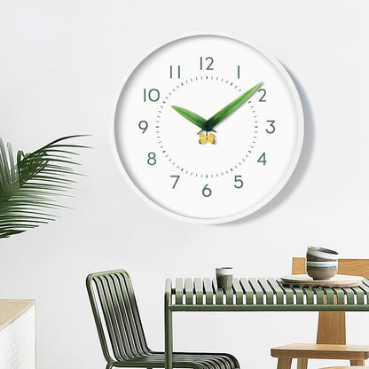 Natural Wood Bird Wall Clock