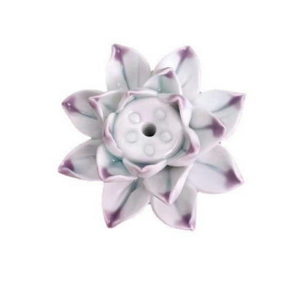 Elegant Lotus Incense Burner Holder