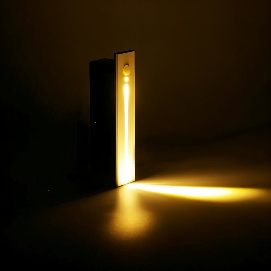 Flush Mount LED Wall Lamp With Brushed Steel Finish