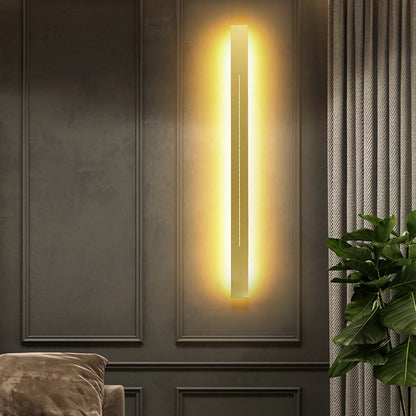 Elegant Gold LED Sconce Lamp