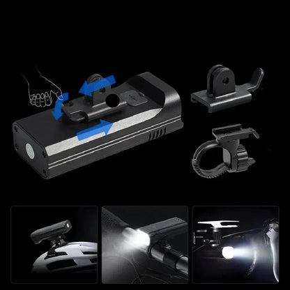 Bright 5000 Lumen USB Rechargeable Bike Light