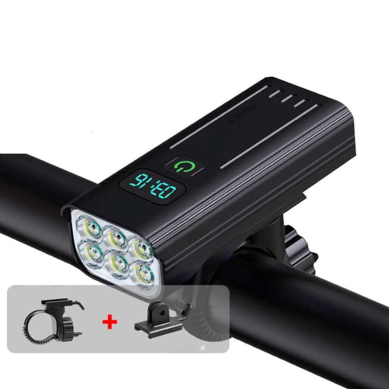 Bright 5000 Lumen USB Rechargeable Bike Light - Luxicro