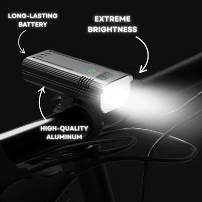 Bright 5000 Lumen USB Rechargeable Bike Light