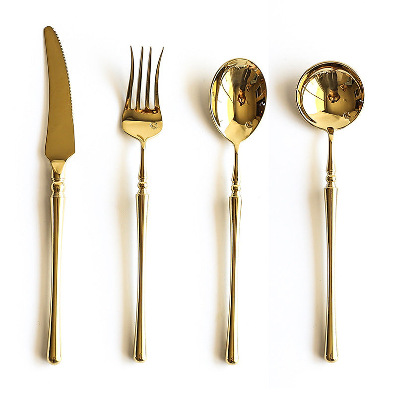 Premium 24K Gold Flatware Set