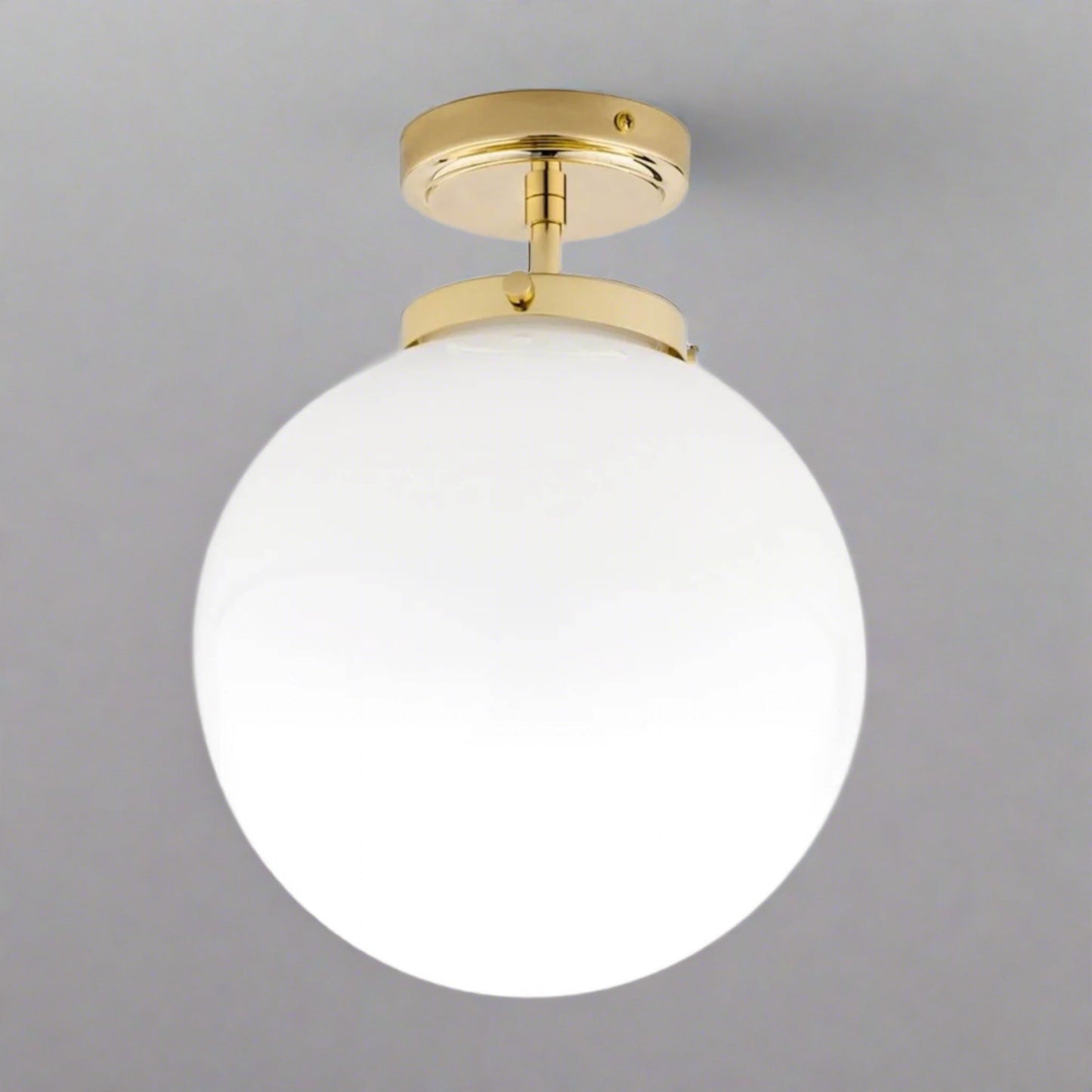 Stylish Circular Glass Pendant Light