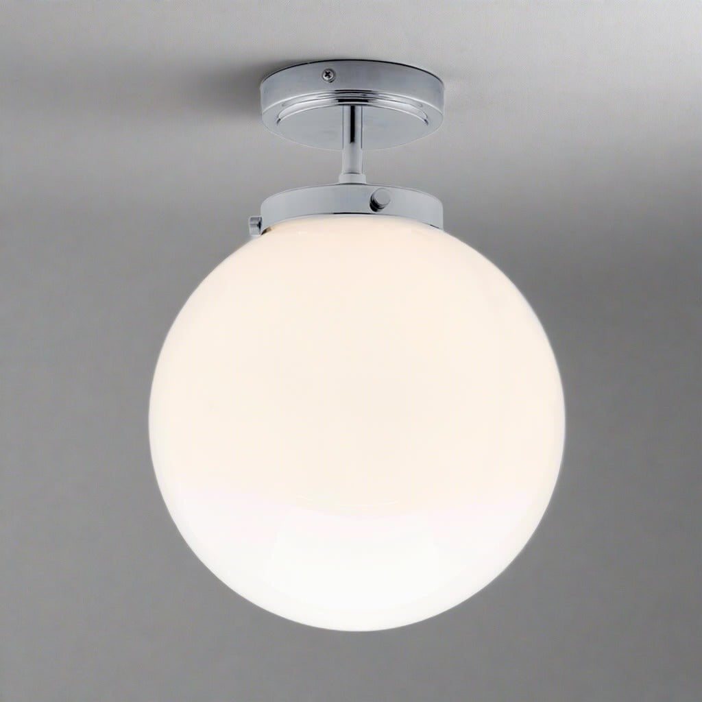 Stylish Circular Glass Pendant Light - Luxicro