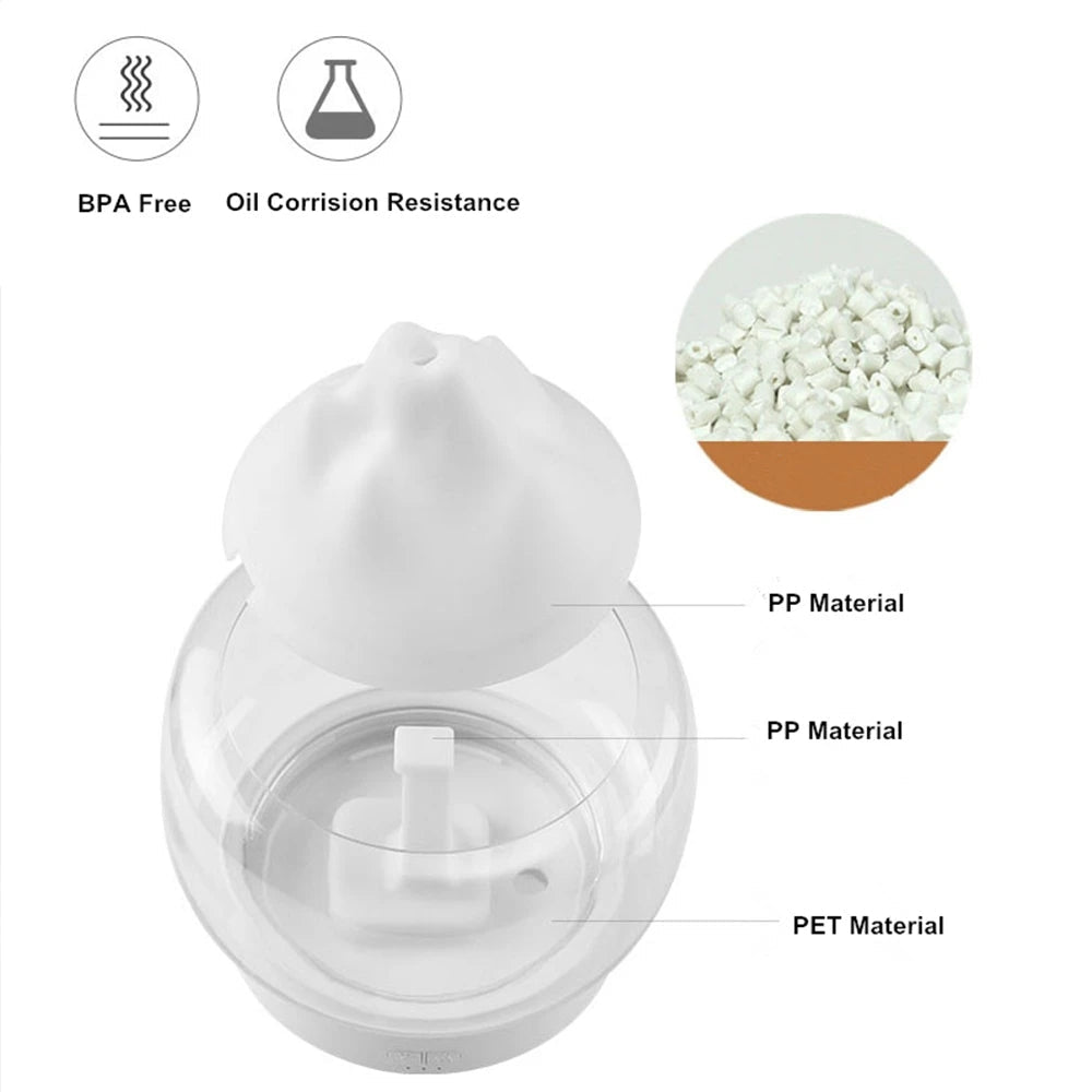 Luxury Essential Oil Diffuser with Color Changing Light