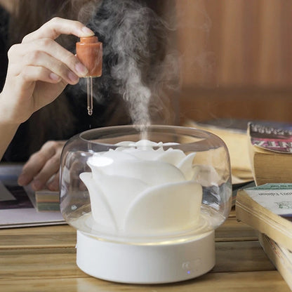 Luxury Essential Oil Diffuser with Color Changing Light