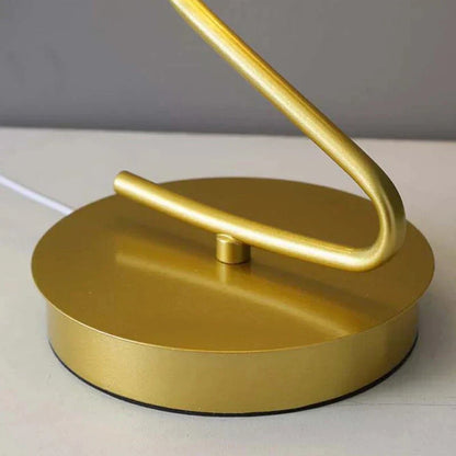 Elegant Floral LED Desk Lamp