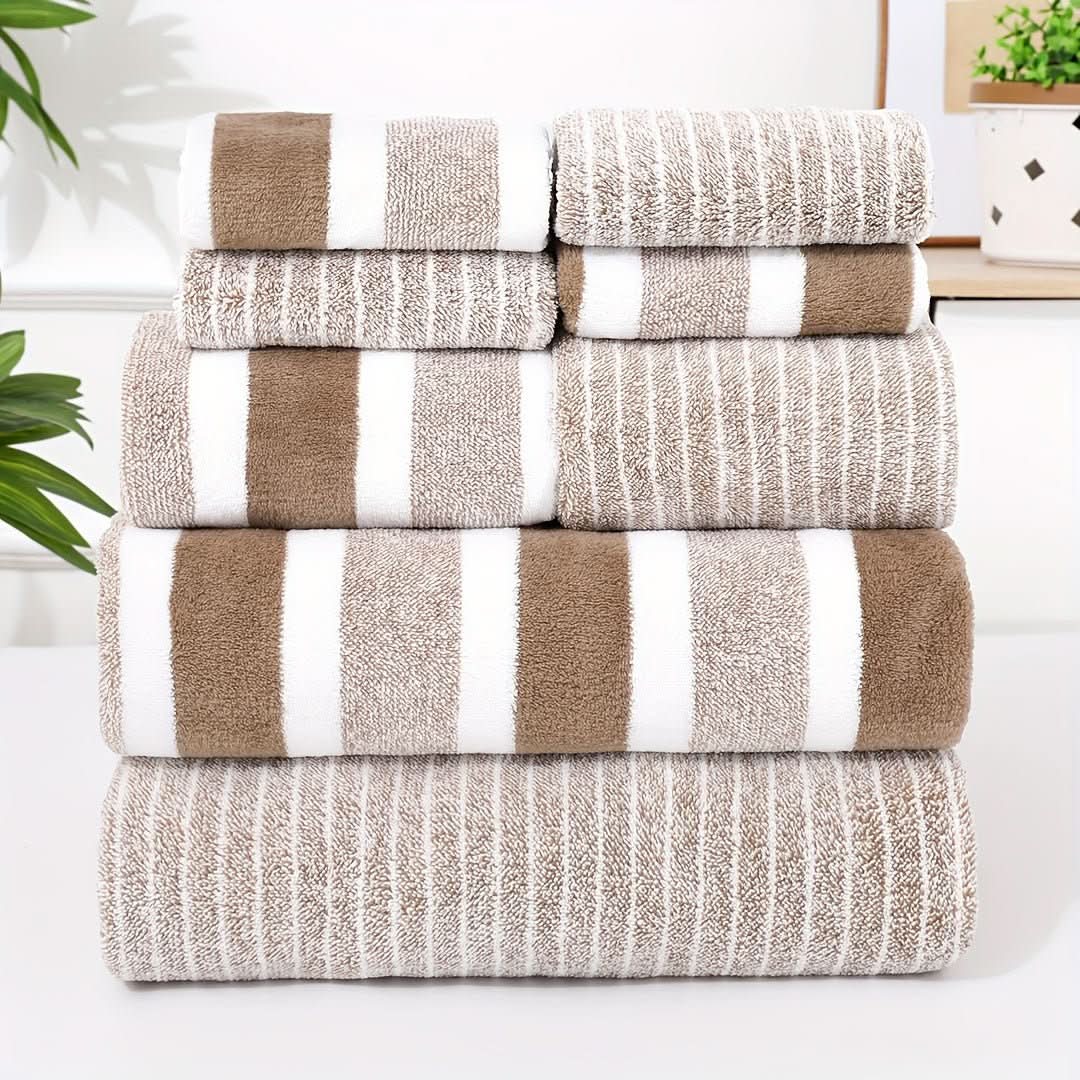 Plush Pink Fleece Bath Towel Set - Luxicro